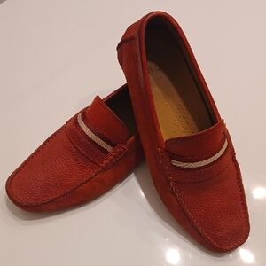Tod's Men's Red Loafers